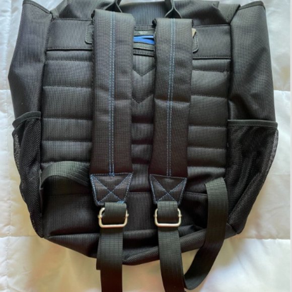 Robert Graham Backpack Knowledge Wisdom Truth Unisex Black And Blue - Picture 2 of 7